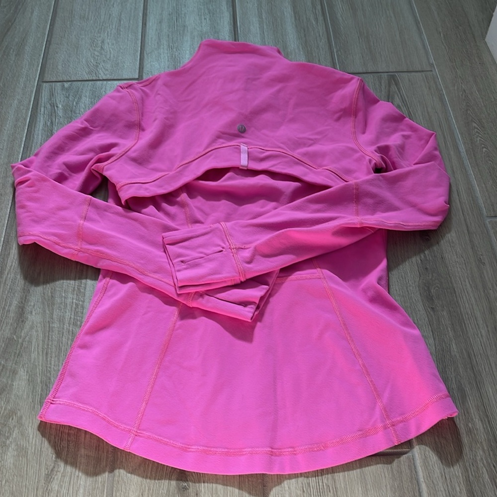 Rare Lululemon Define Jacket Dark Prism Pink Sz 6 - Picture 11 of 11